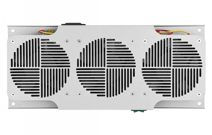 Вентиляторный модуль потолочный, 3 вентилятора с термодатчиком без шнура питания35С ВМ-3П ССД