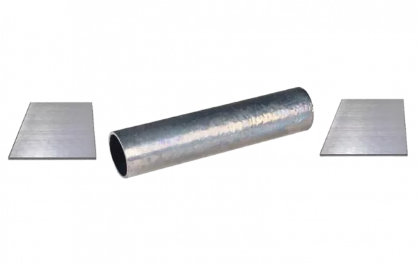 Муфта-труба свинцовая 54х270 с 2-мя пластинами 79х60х3мм ССД