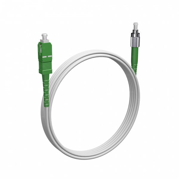 Шнур оптический NTSS spc SC/APC-FC/APC 9/125 G.657A1 3.0мм 4м LSZH (патч-корд)