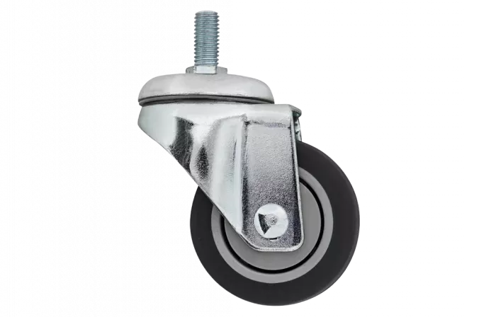 Ролик без тормоза для телекоммуникационных шкафов и стоек SCtk 93  колесо диаметр 75мм с болтом 12