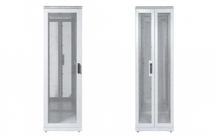 Шкаф телекоммуникационный напольный серверный 19",33U(600x1200) , ШТ-НП-С-33U-600-1200-П2П передняя дверь перфорипрованная,задняя перф.двойная. ССД