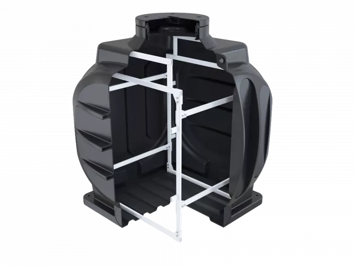 Колодец кабельный полимерный ККП-4-ССД (с металлокаркасом)