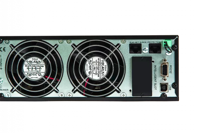 493 SKAT-UPS 3000 RACK ИБП 2U On-Line, 3000 ВА/2700 Вт, 220В, без АКБ, RS 232/SNMP