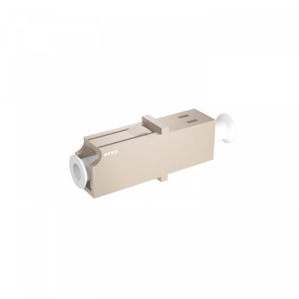 Адаптер оптический NTSS симплекс LC mm (слоновая кость)