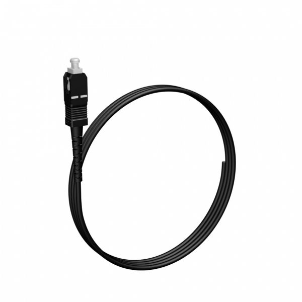 Пигтейл оптический NTSS PREMIUM SC/UPC 50/125мкм OM3 1.5м LSZH чёрный