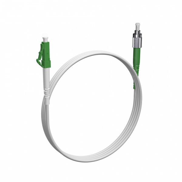 Шнур оптический NTSS spc LC/APC-FC/APC 9/125 G.657A1 2.0мм 1м LSZH (патч-корд)