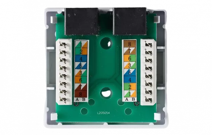 CS2-1C5EU-22 ITK Настенная инф. розетка RJ45, кат.5Е UTP, 2-порта