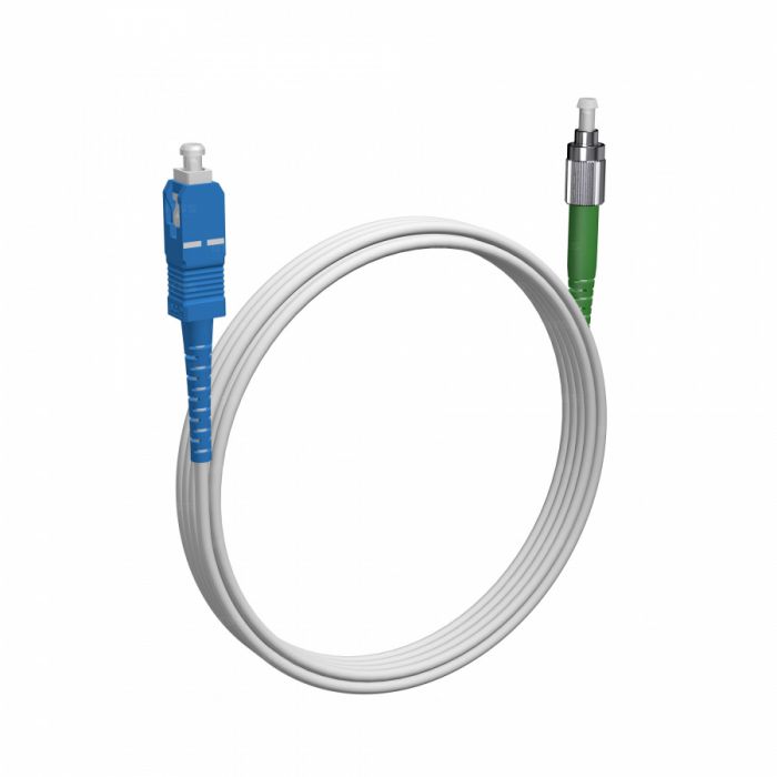 Шнур оптический NTSS spc SC/UPC-FC/APC 9/125 G.657A1 2.0мм 4м LSZH (патч-корд)