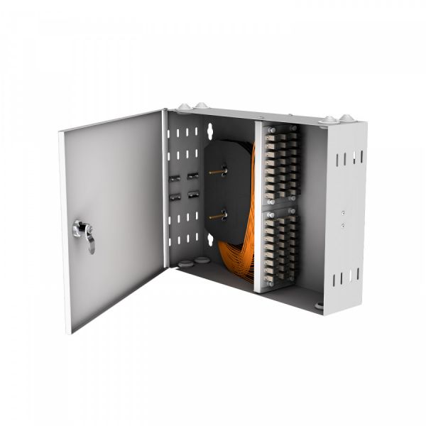 Кросс настенный NTSS PREMIUM, предсобранный, 24 порта SC/UPC, 50/125 мкм