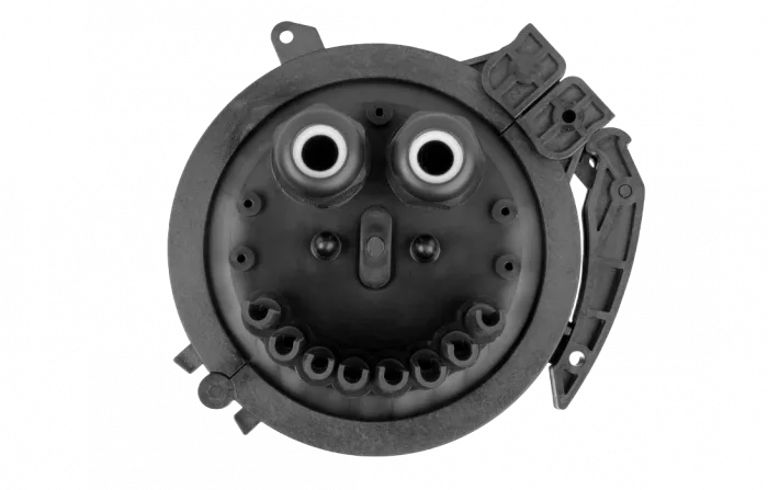 Муфта-кросс МКО-С6/С09-1PLC4-SC/APC-10SC-10SC/APC-2SC/APC ССД