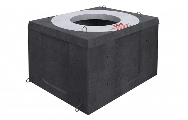 Колодец ККСр-1М-10(80) ГЕК (B25) в гидроизоляции