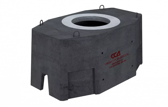 Колодец ККСр-3-10 ГЕК (B25) в 2х слойной гидроизоляции