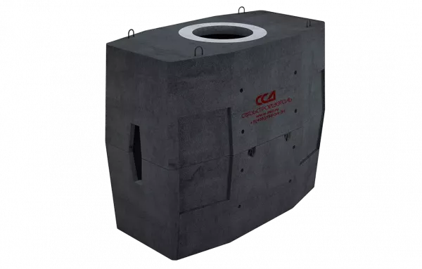 Колодец ККСр-4-10 ГЕК (B25) в 2х слойной гидроизоляции