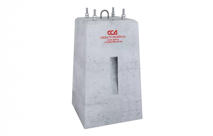 Фундамент типа I для светофоров со складной лестницей ФС 100х60 13237-00-00