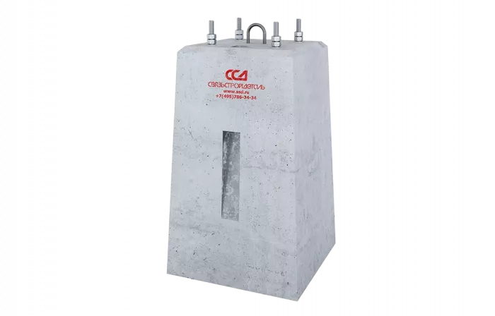 Фундамент типа I для светофоров со складной лестницей ФС 100х60 13237-00-00