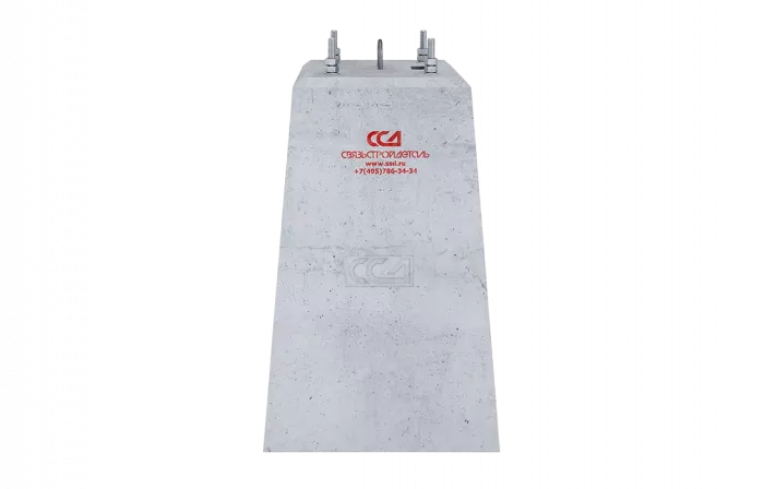 Фундамент типа II для светофоров с наклонной лестницей ФС 110х70 13238-00-00