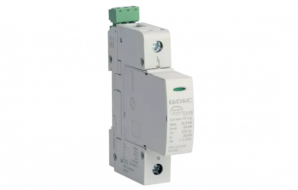 NX1212 УЗИП, класс I+II, 1-полюсный, L-N, 12,5к