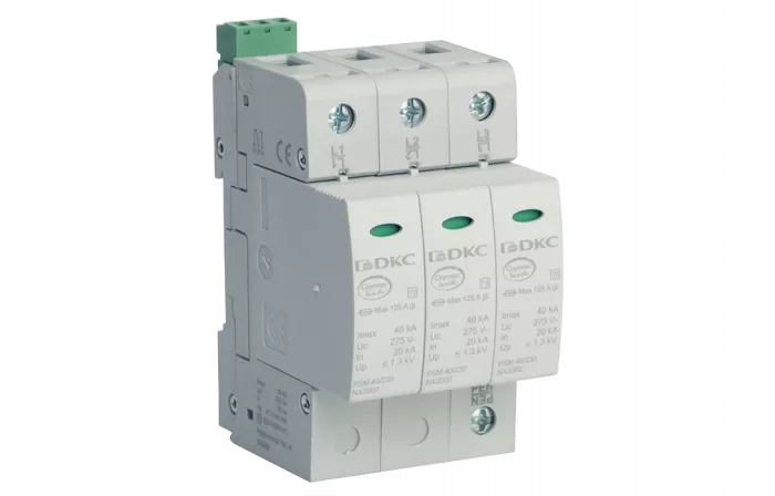 NX2032 УЗИП, класс II, 3-полюсный, L1-L2-L3-PEN