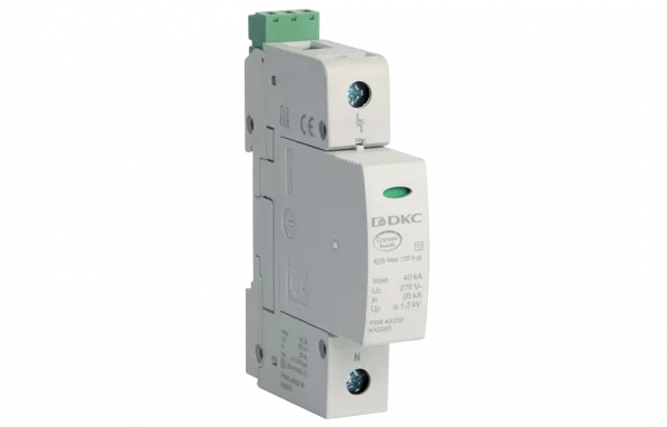 NX2012 УЗИП, класс II, 1-полюсный, L-N, 40кА (8