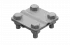 NG3104 Соединитель пруток - пруток, D8 мм