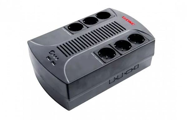 INFOPDU800 Линейно-интерактивный ИБП, Info, 800VA/480W, 6xSchuko, USB для зарядки (2), USB + RJ11, 1x8Aч