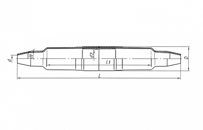 Муфта п/эт прямая МПП 10/12 ССД
