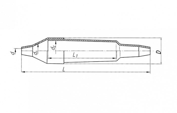 Муфта п/эт прямая МПП 0,05 ССД