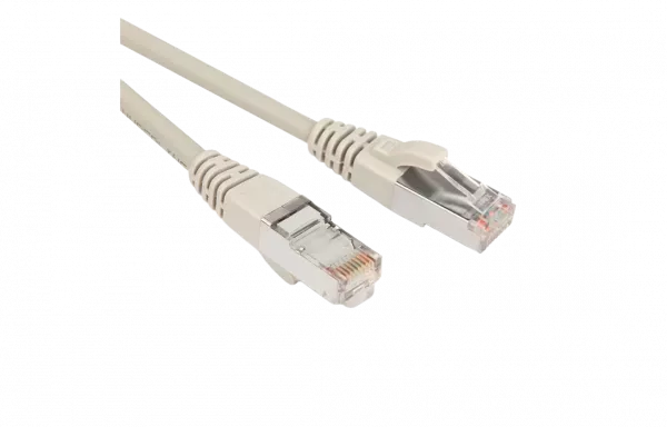 42337 Hyperline PC-LPM-STP-RJ45-RJ45-C5e-2M-LSZH-GY Патч-корд F/UTP, экранированный, Cat.5e, LSZH, 2 м, серый