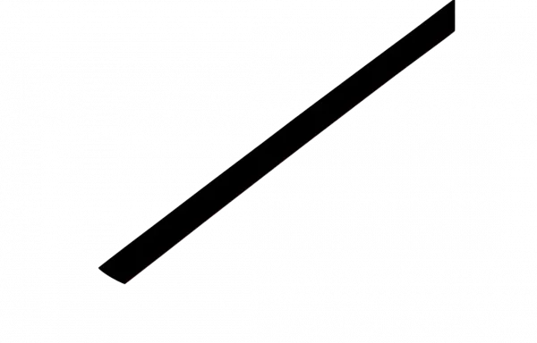 20-4006 Термоусадочная трубка REXANT 4,0/2,0 мм, черная, упаковка 50 шт. по 1 м