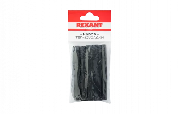 29-0107 Набор термоусадочных трубок №7 (КЛЕЕВОЙ) REXANT (упак. 7 шт)