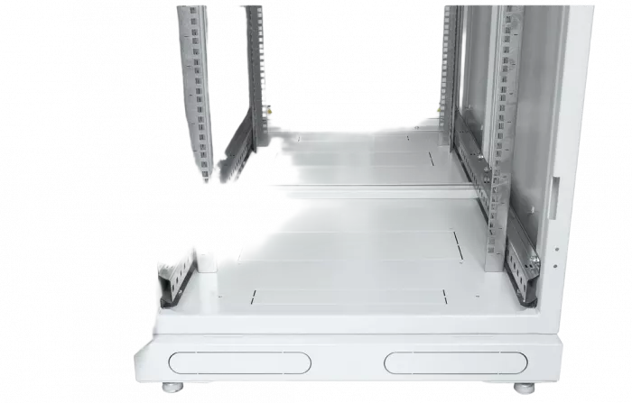 Шкаф телекоммуникационный напольный серверный 19",33U(600x1200) , ШТ-НП-С-33U-600-1200-П2П передняя дверь перфорипрованная,задняя перф.двойная. ССД