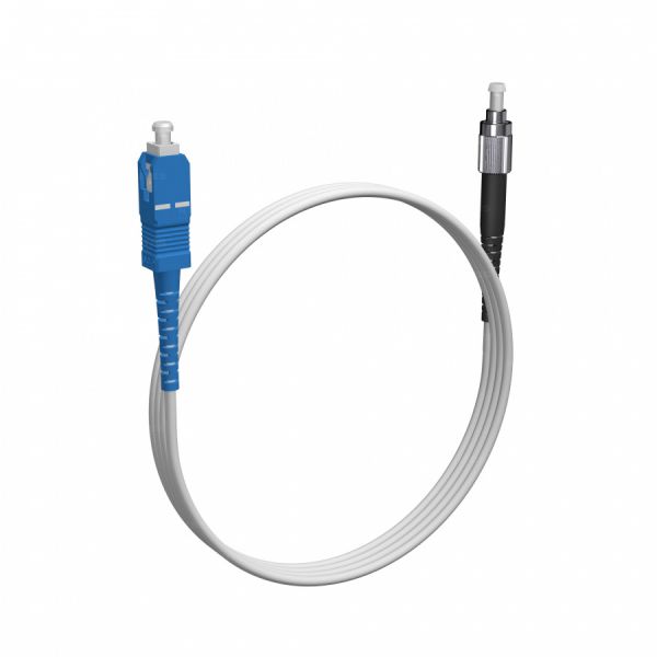 Шнур оптический NTSS spc SC/UPC-FC/UPC 9/125 G.657A1 2.0мм 2м LSZH (патч-корд)