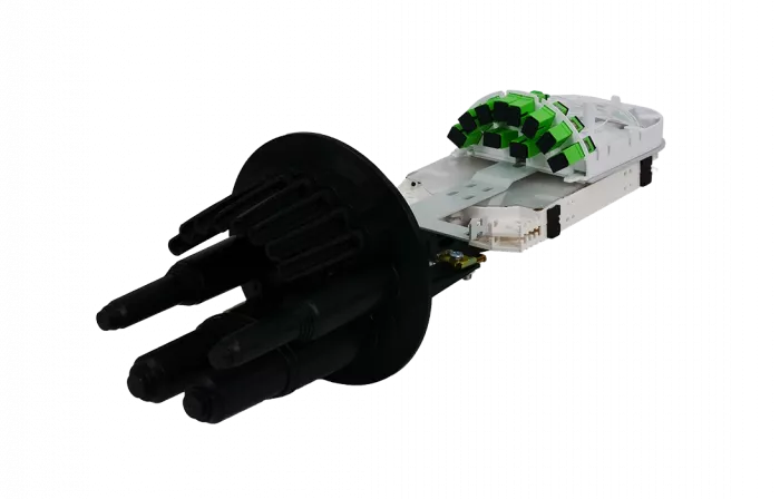 Муфта-кросс МКО-У6/CM4-1PLC4-SC/APC-10SC-10SC/APC-1SC/APC ССД