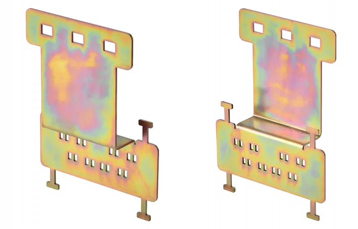 Кронштейн для фиксации кабелей муфт МКО-П1, П1-М, МПО-Ш3 к УПМК-Панда ССД