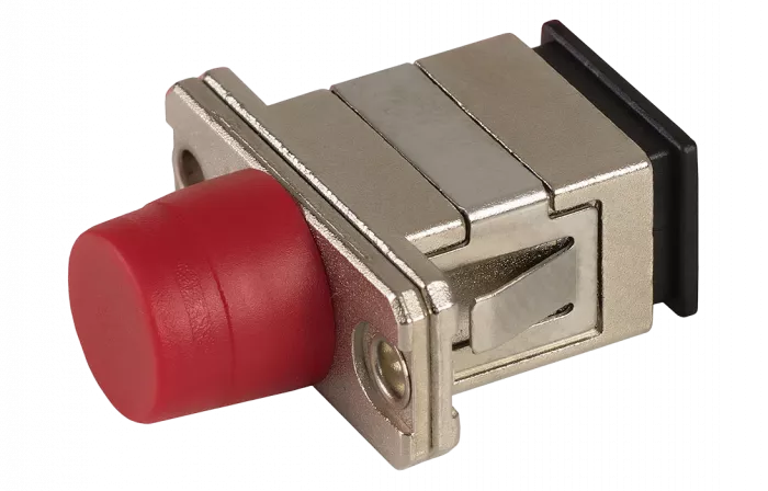 Адаптер (розетка) переходная  FC-SC SM D-типа