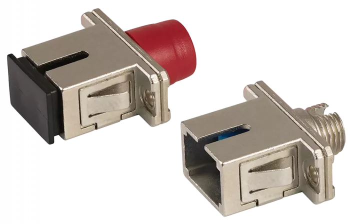 Адаптер (розетка) переходная  FC-SC SM D-типа