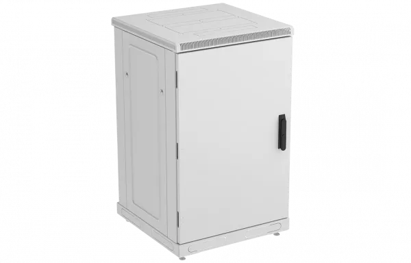 Шкаф телекоммуникационный напольный 19",24U(600x600), ШТ-НП-24U-600-600-М, передняя дверь металл ССД