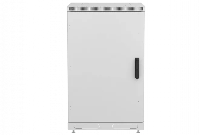 Шкаф телекоммуникационный напольный 19",24U(600x600), ШТ-НП-24U-600-600-М, передняя дверь металл ССД