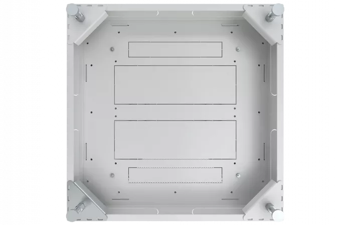 Шкаф телекоммуникационный напольный 19",24U(600x600), ШТ-НП-24U-600-600-П, передняя дверь перф ССД