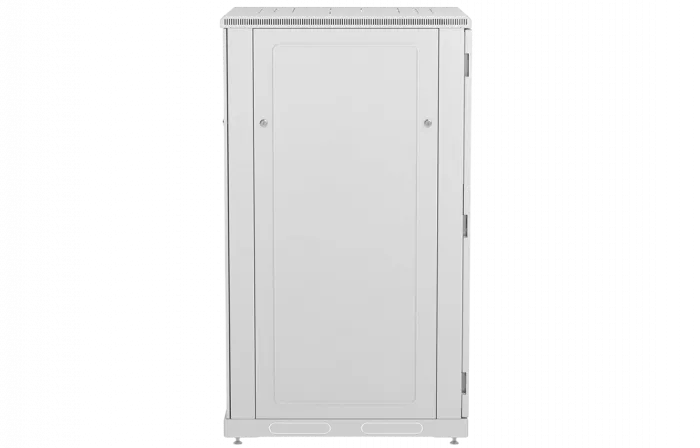 Шкаф телекоммуникационный напольный 19",27U(600x600), ШТ-НП-27U-600-600-С, передняя дверь стекло ССД
