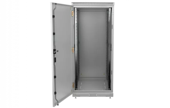 Шкаф телекоммуникационный напольный 19",33U(600x1000), ШТ-НП-33U-600-1000-М, передняя дверь металл ССД