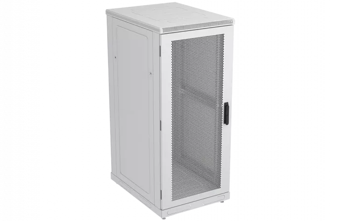 Шкаф телекоммуникационный напольный 19",33U(600x1000), ШТ-НП-33U-600-1000-П, передняя дверь перфорированная ССД