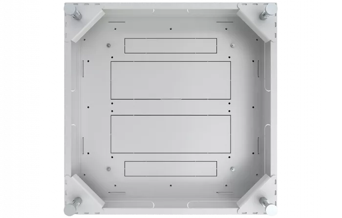 Шкаф телекоммуникационный напольный 19",47U(600x600), ШТ-НП-47U-600-600-П, передняя дверь перфорированная ССД