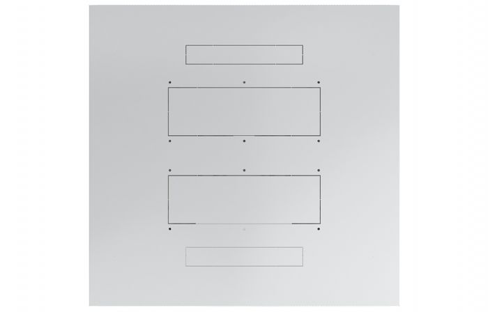 Шкаф телекоммуникационный напольный 19",47U(800x800), ШТ-НП-47U-800-800-С передняя дверь стекло ССД