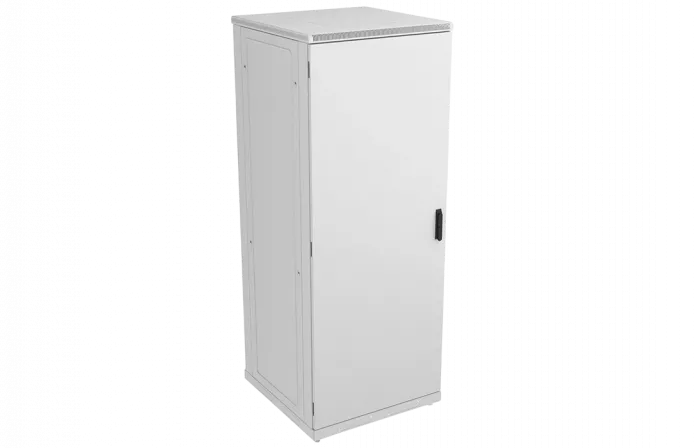 Шкаф телекоммуникационный напольный 19",47U(800x1000), ШТ-НП-47U-800-1000-М, передняя дверь металл ССД
