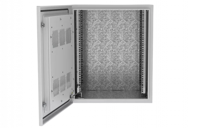 Шкаф климатический телекоммуникационный навесной 19",15U(600x550), ШКТ-НВ-15U-600-550 ССД