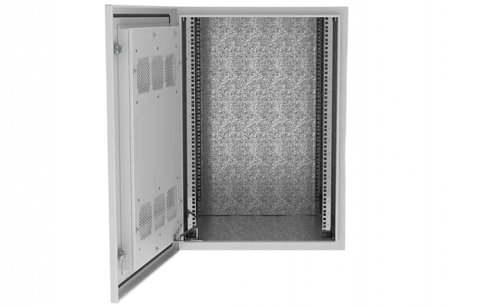 Шкаф климатический  навесной 19",18U(600x650), ШКТ-НВ-18U-600-650