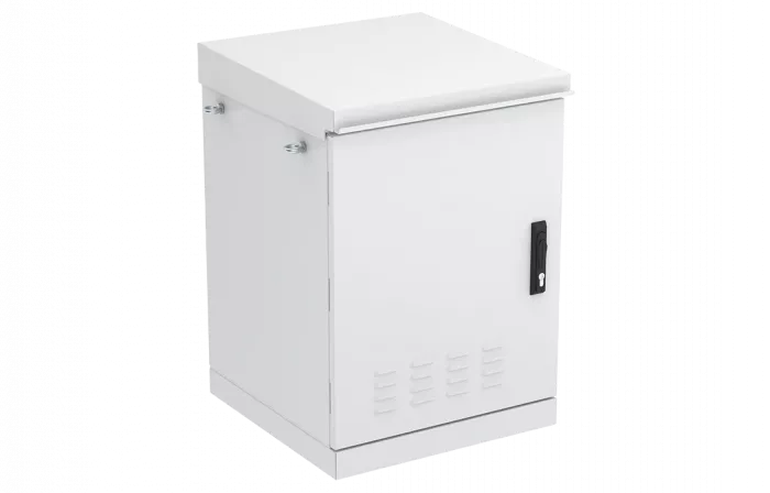 Шкаф климатический телекоммуникационный напольный 19",12U(600x600) ШКТ-НП-12U-600-600 ССД