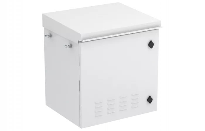 Шкаф климатический телекоммуникационный навесной ШКТ-НВ-2-12U-600-500 с крышей ССД