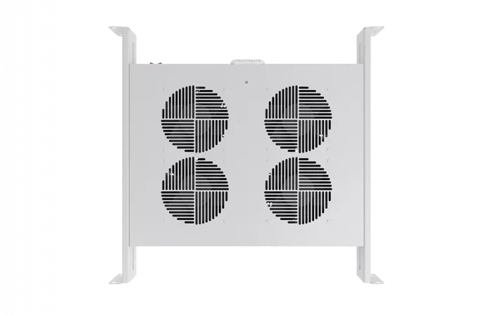 Вентиляторный модуль , 4 вентилятора с термореле  ВМ-4-19"-Т ССД